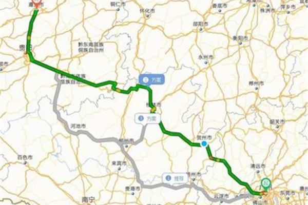 百色到廣州有多少公里