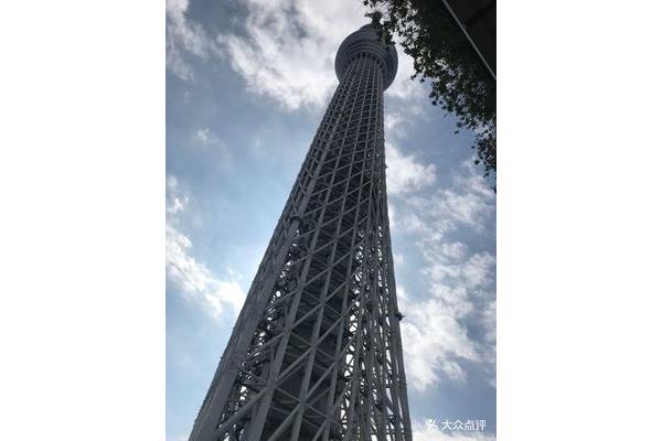 日本東京的天空塔(去日本旅游一定要去哪里)