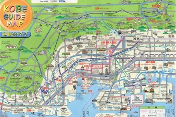 大坂觀光地圖